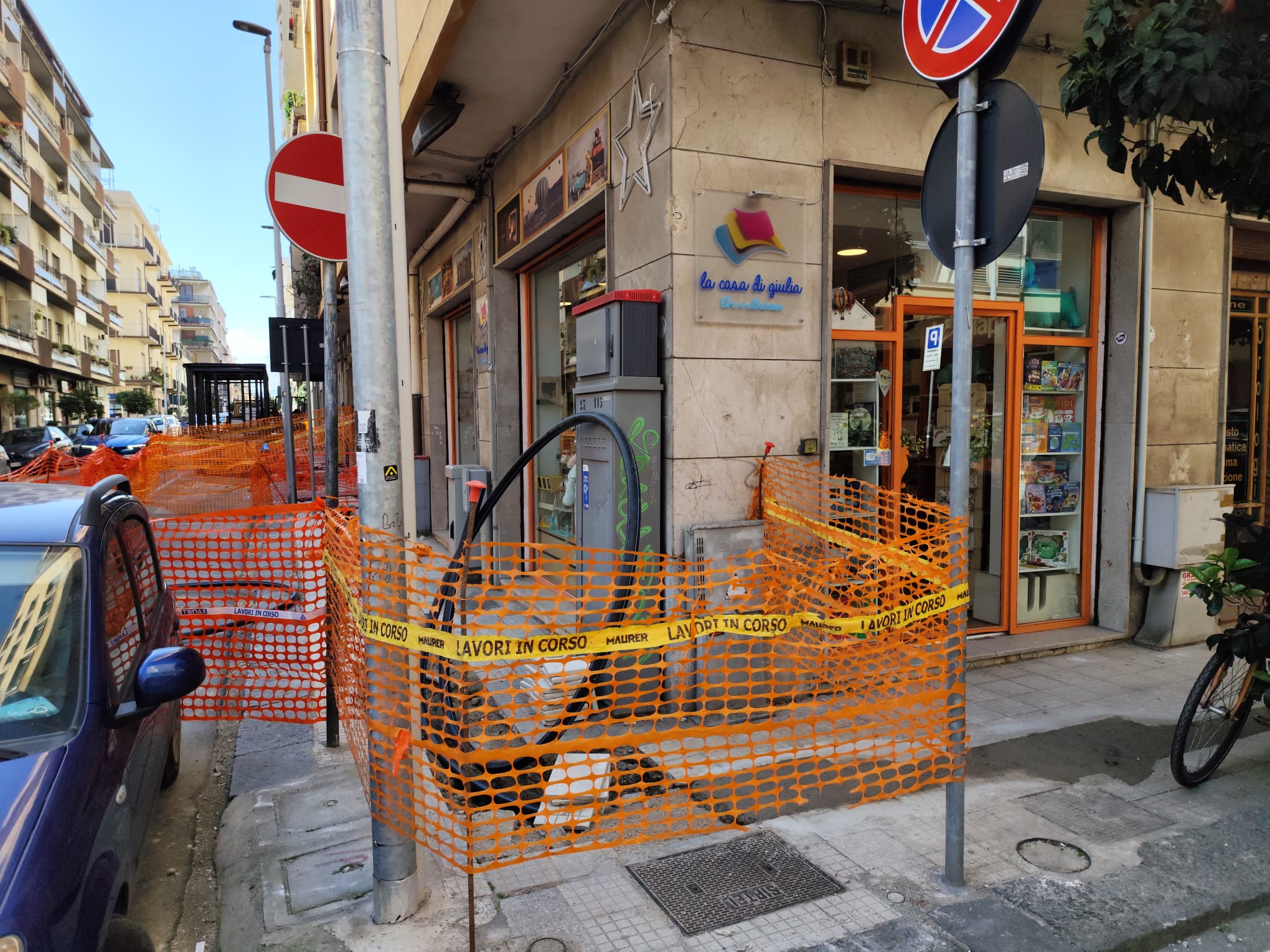 Disagi lavori Amam centro cittadino